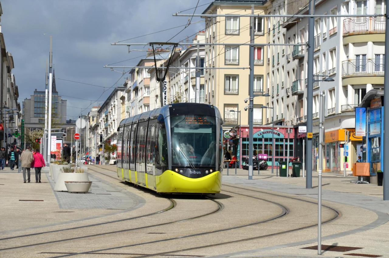 Melen Superbe Studio En Plein Centre Lägenhet Brest Exteriör bild